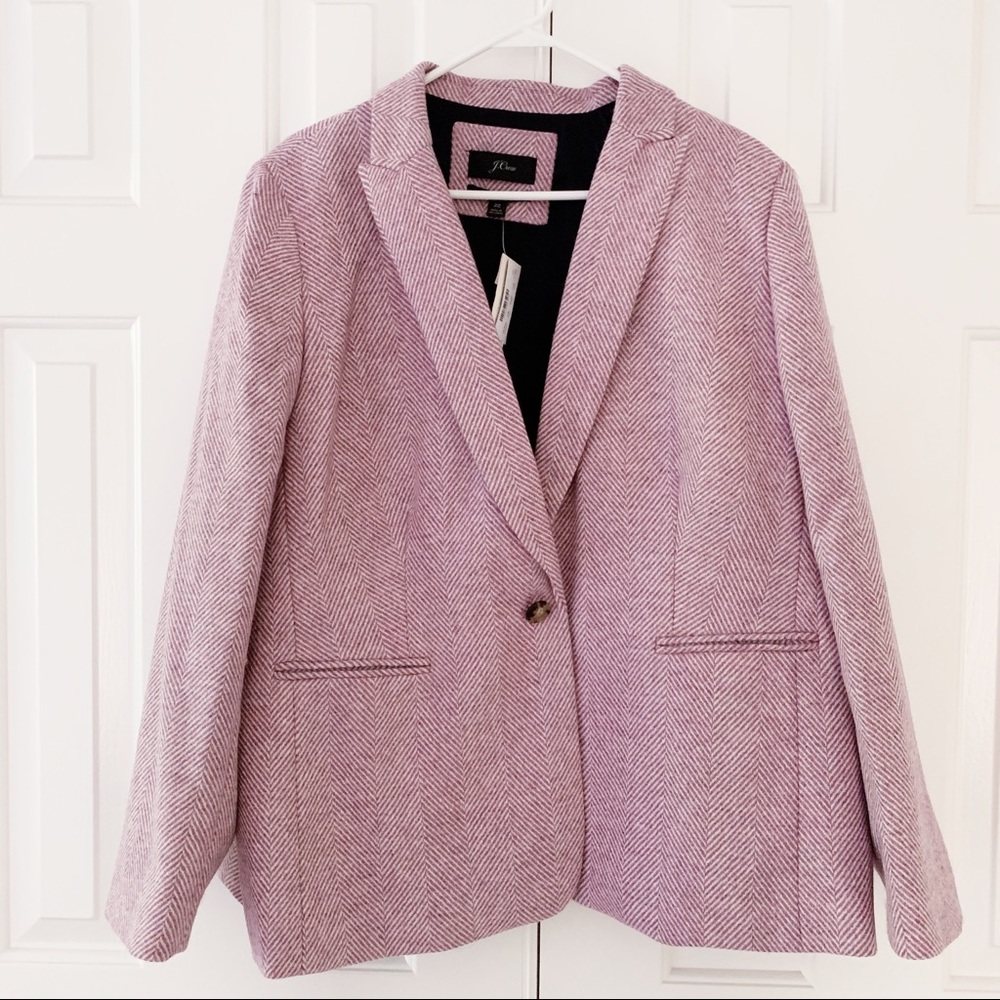 Parke blazer in English herringbone wool